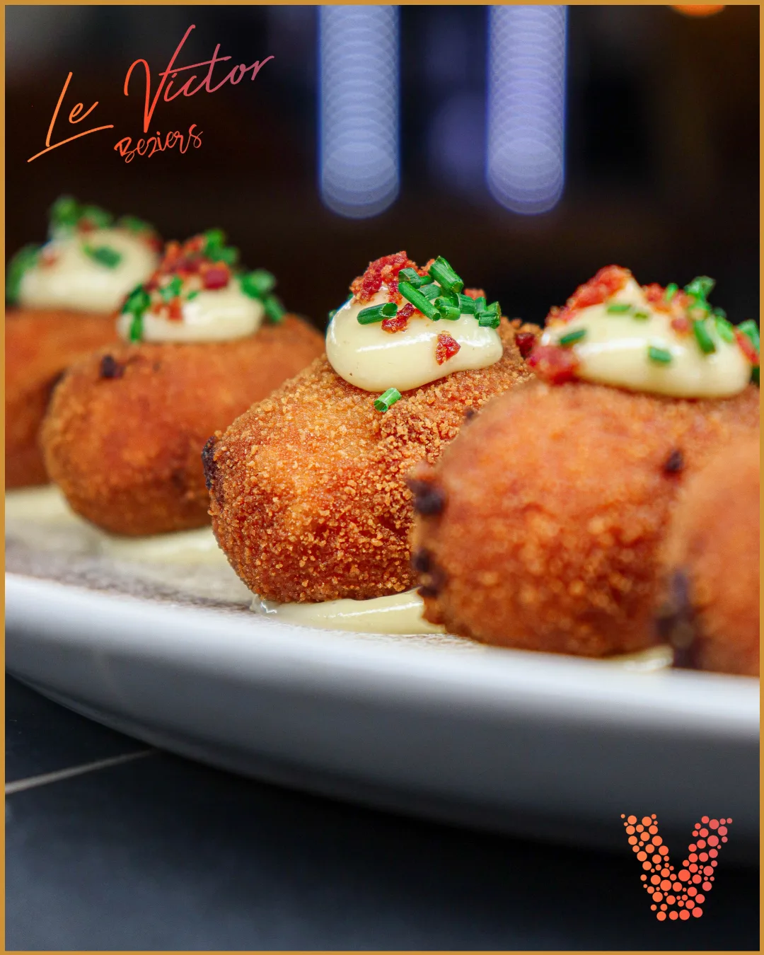 Croquettes maison — visuel réseaux sociaux
